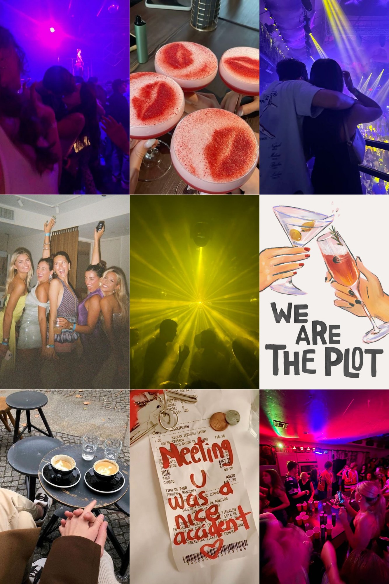 FlirtCard vision board